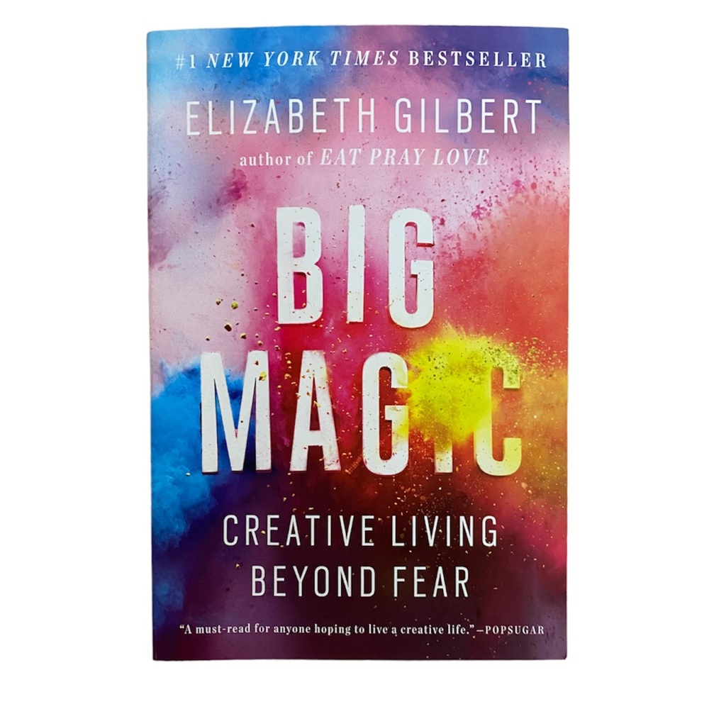 Big Magic by Elizabeth Gilbert #1 New York Times Best Seller Paperback Book